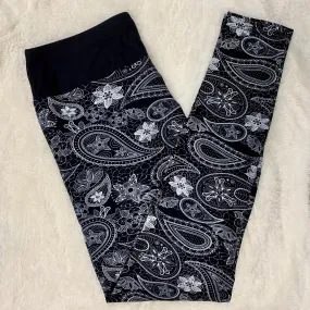 Paisley Lace Soft Leggings