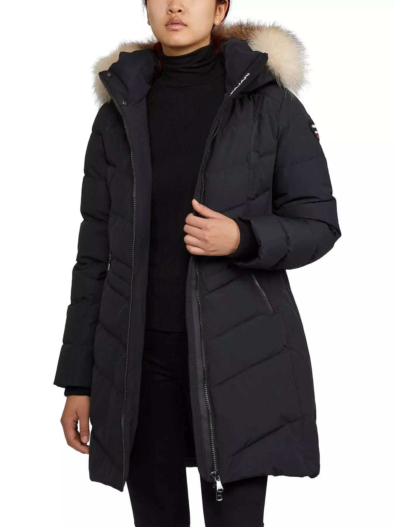 Pajar Womens January Quilted Puffer Jacket - BLACK/CRYSTAL