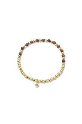 PALAS LOTUS PURITY BRACELET TIGER'S EYE