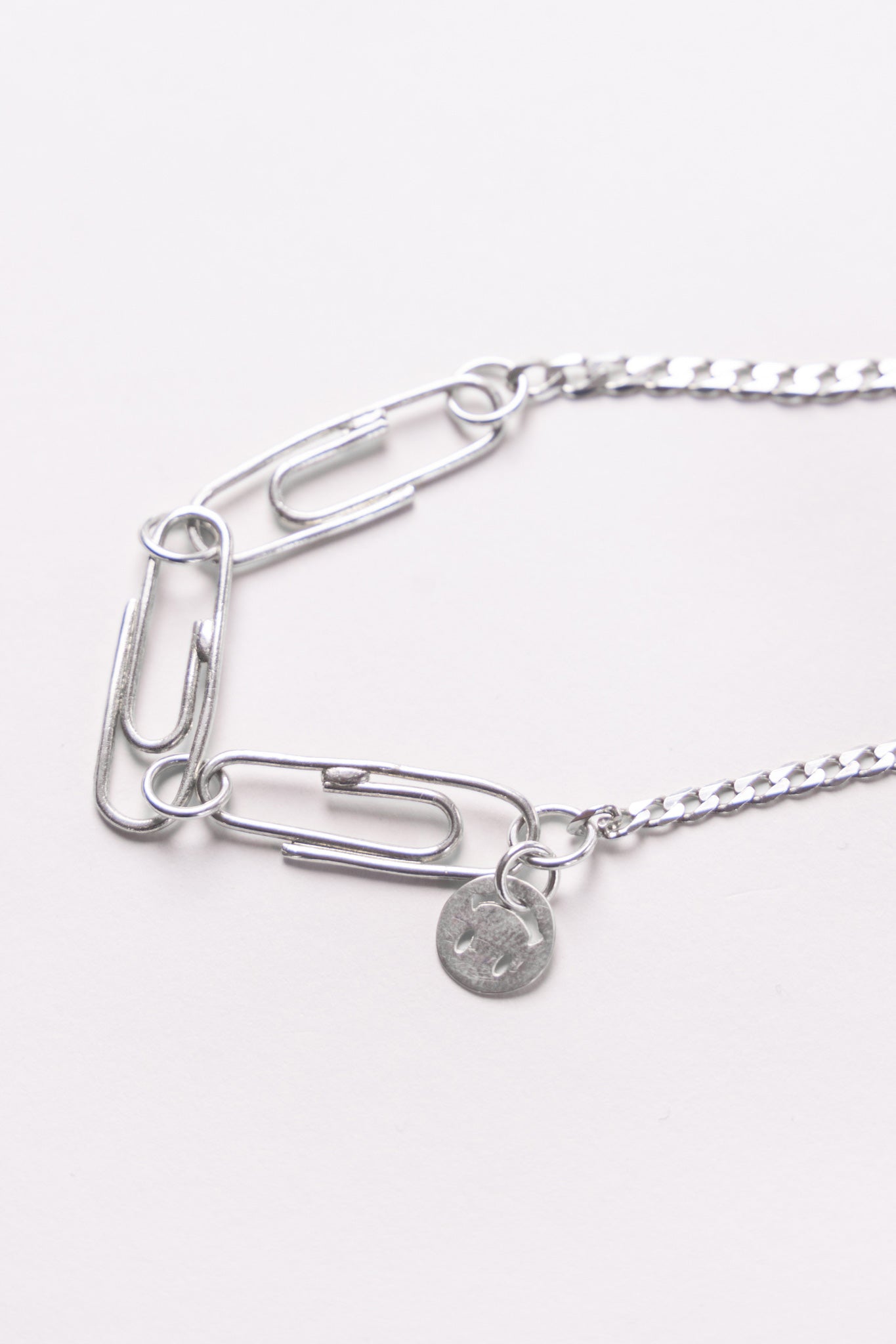 Paperclip Necklace | Silver