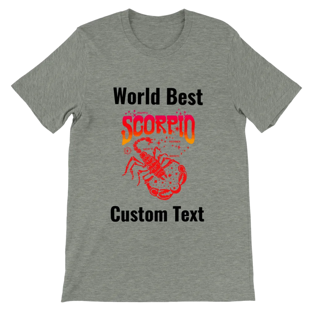 Personalized Tee for Your Scorpio Friends