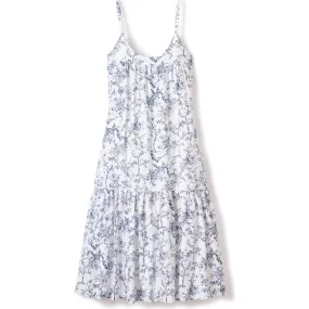 Petite Plume Women's Chloe Nightgown, Timeless Toile