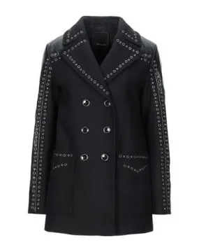 Pinko Women Coat Black 8 UK