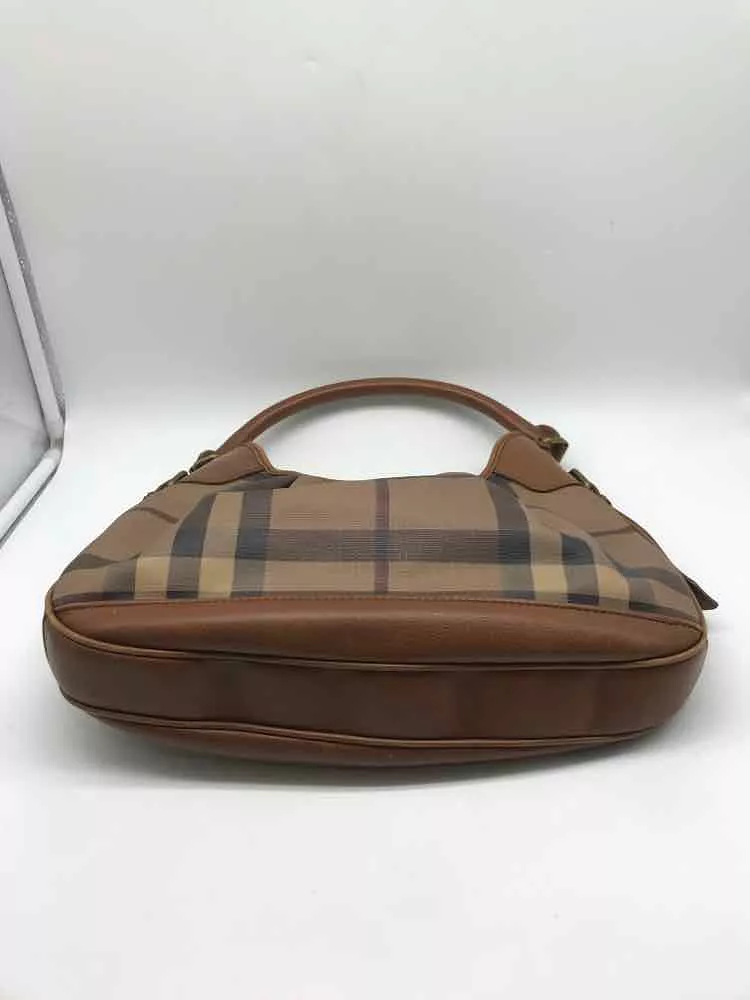 Pre-Owned Burberry Brown Hobo Bag Shoulder Bag