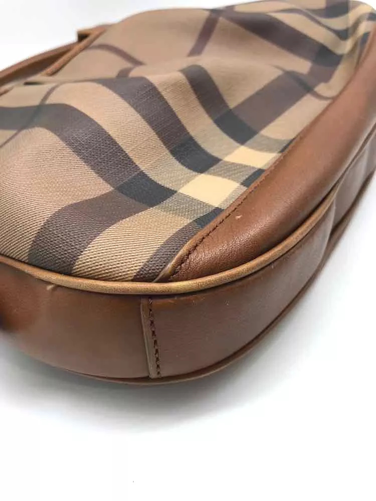 Pre-Owned Burberry Brown Hobo Bag Shoulder Bag