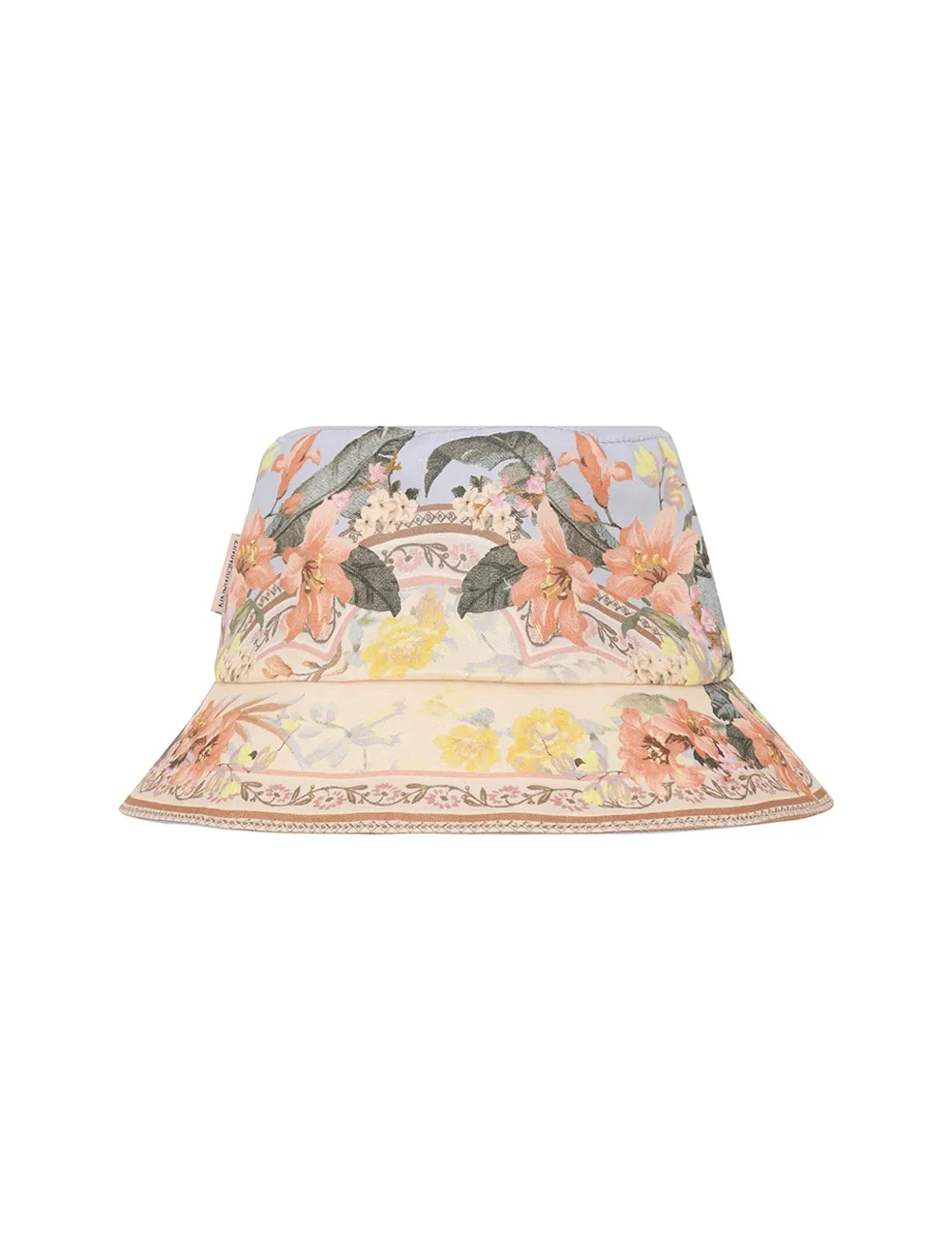 Printed Canvas Bucket Hat