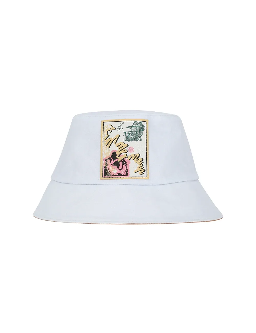 Printed Canvas Bucket Hat