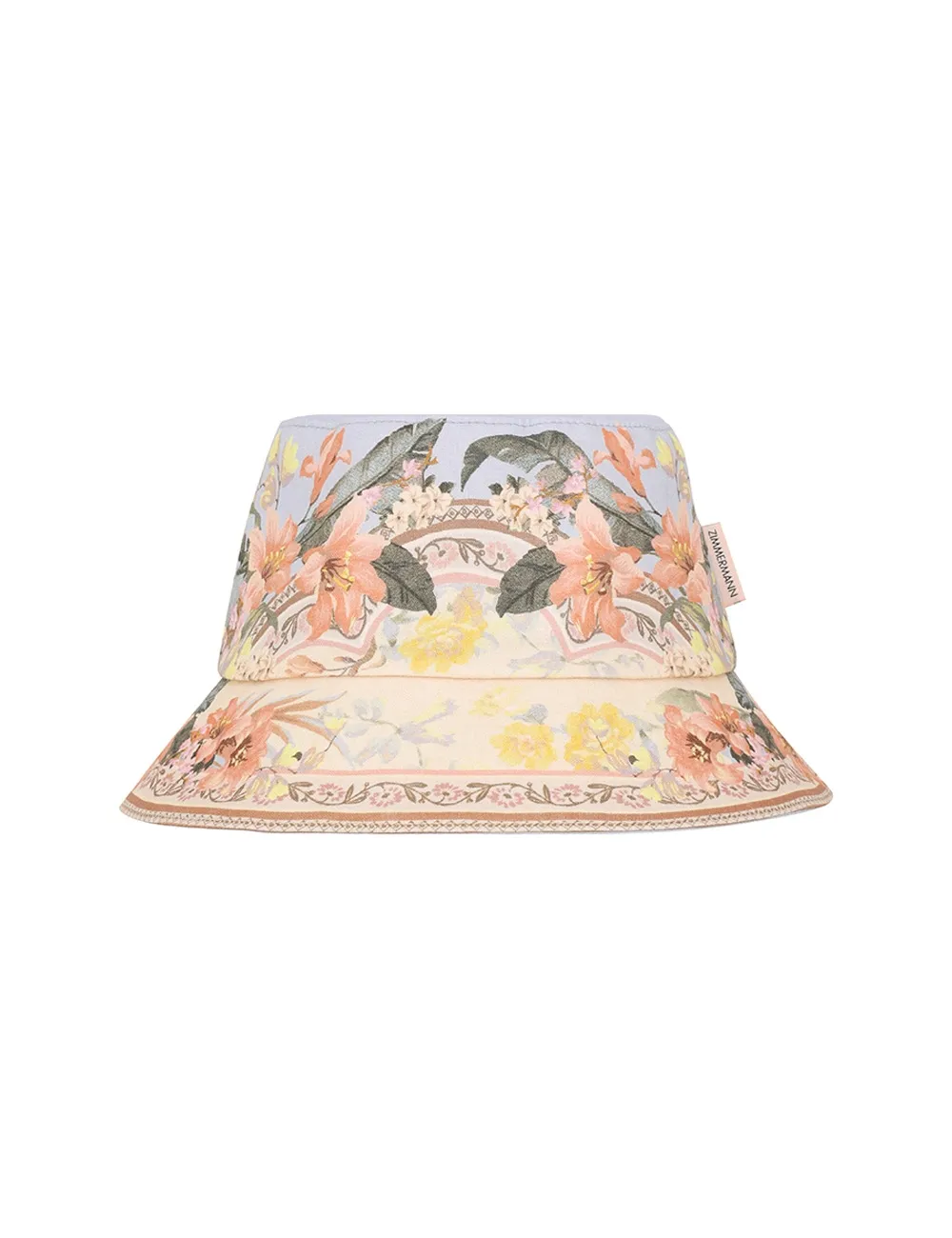 Printed Canvas Bucket Hat