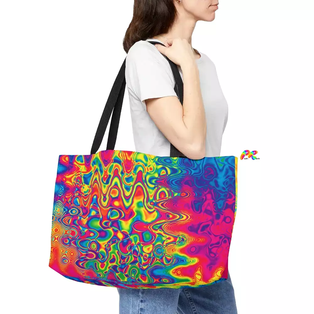 Radiant Hue Weekender Tote Bag