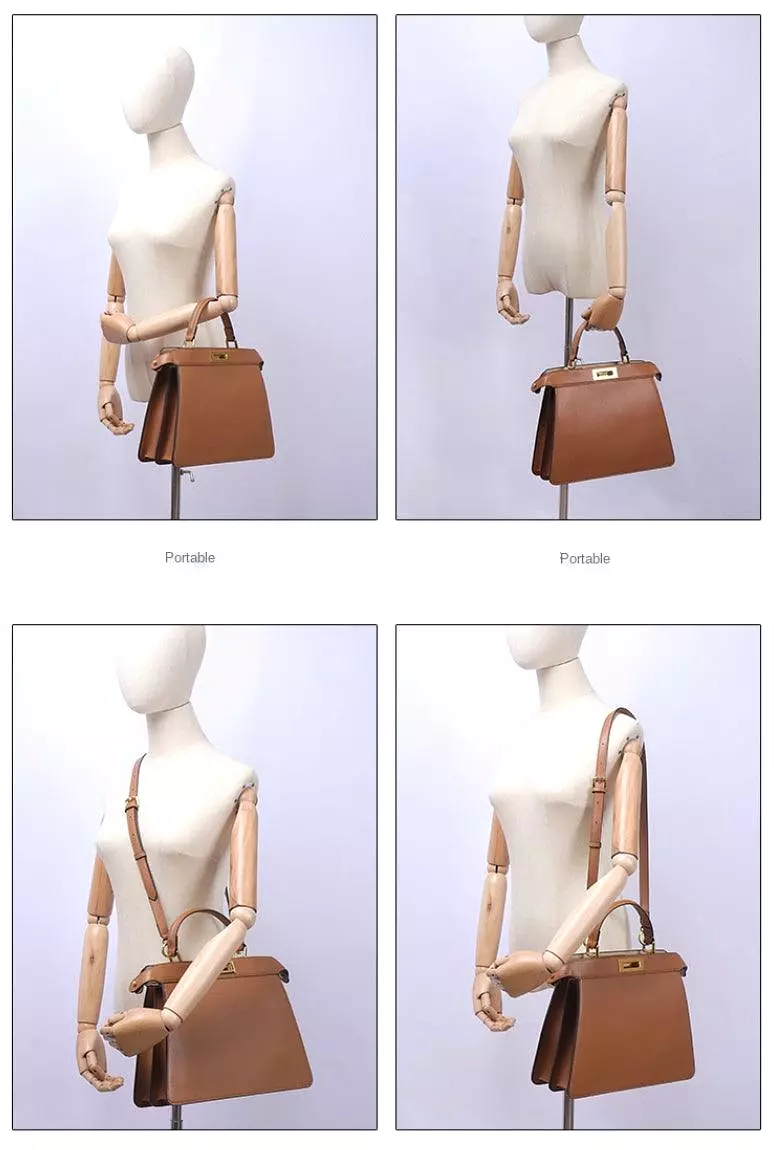 Real leather Tote Shoulder Bag