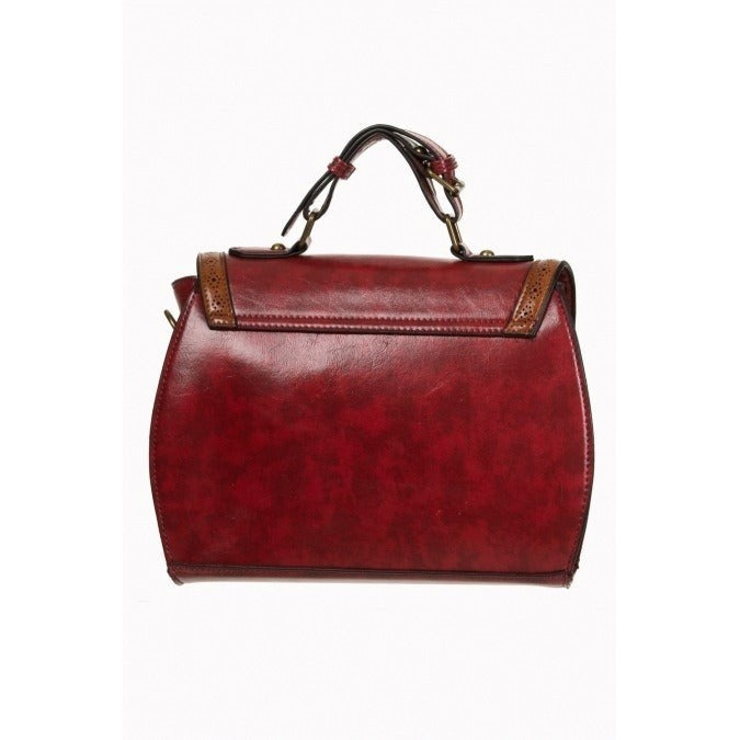 Red Vintage Retro Hand Bag