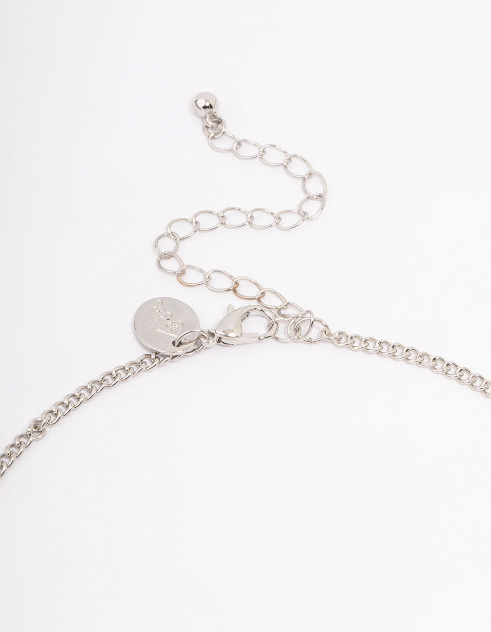 Rhodium Textured Coin Jewellery Set