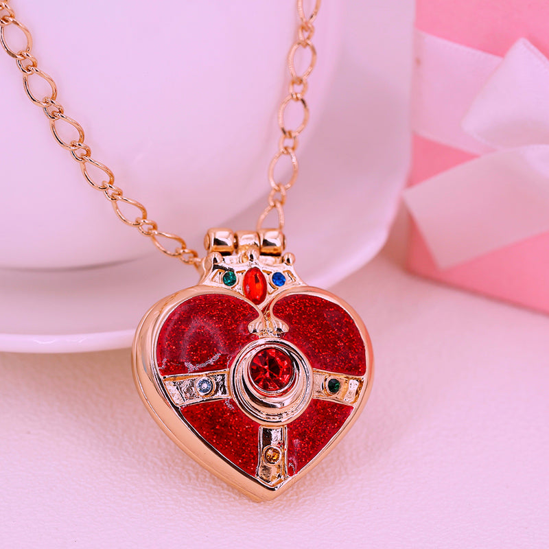 Sailor Moon Heart Necklace AD12142