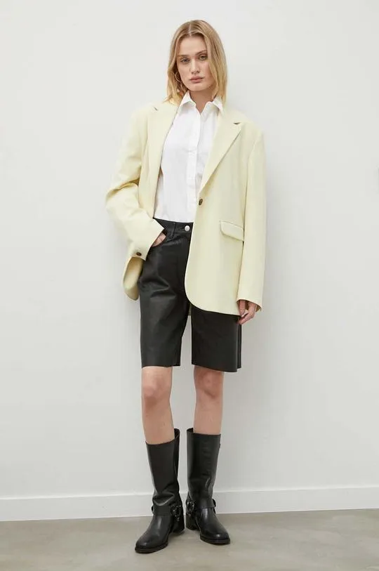 Samsoe Samsoe jacket beige color