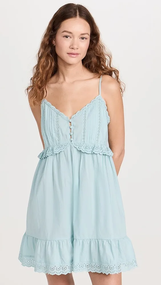 Sea   Elysse Embrodiery Nightgown 