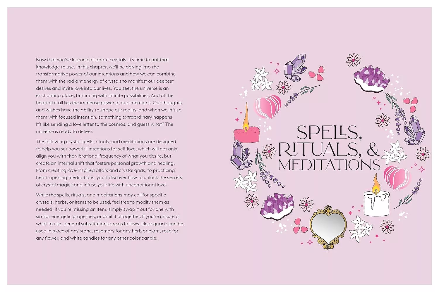 Self-Love Crystals - Crystal Spells& Rituals for Magical Self Care