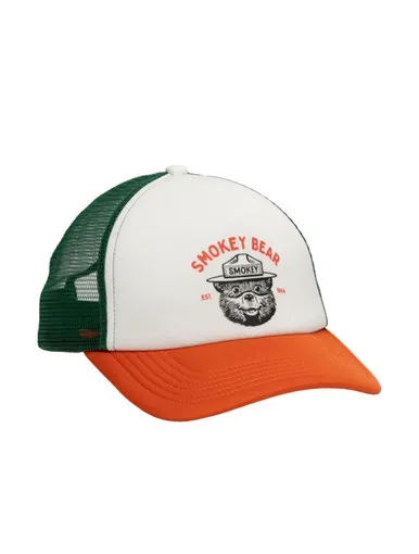 Smokey Bear Varsity Foam Trucker Hat | The Landmark Project