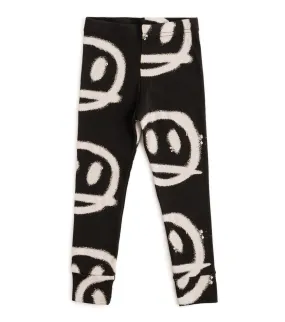 sprayed smiles leggings