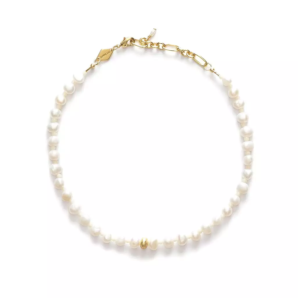 Stellar Pearly Anklet