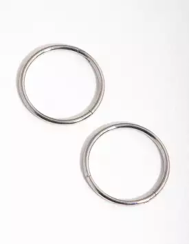 Surgical Steel Fine 10mm Sleeper Earrings