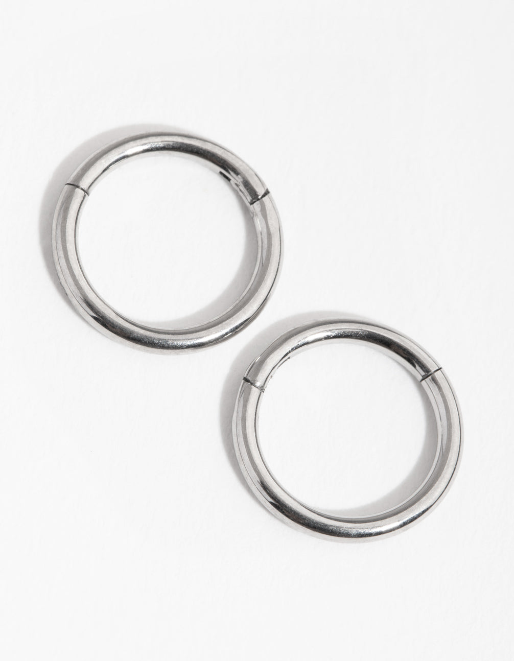 Surgical Steel Fine 8mm Sleeper Earrings