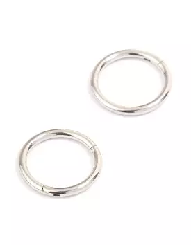 Surgical Steel Fine Sleep Earrings 6mm