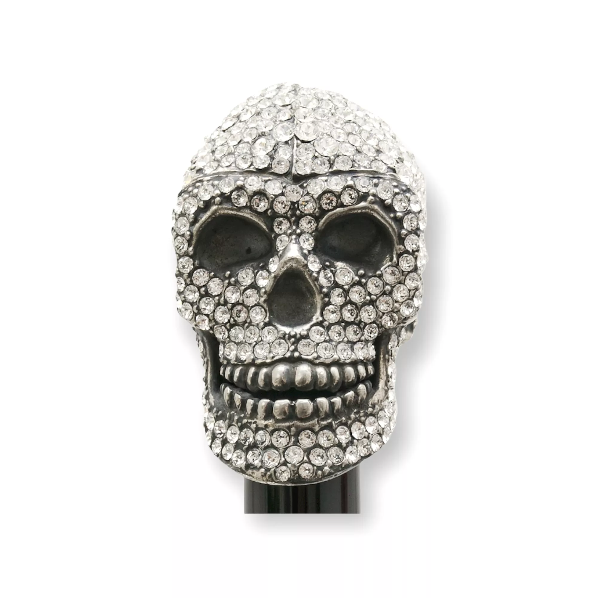 SWAROVSKI CRYSTAL LUXURY SKULL WALKING STICKS