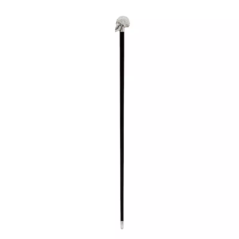 SWAROVSKI CRYSTAL LUXURY SKULL WALKING STICKS