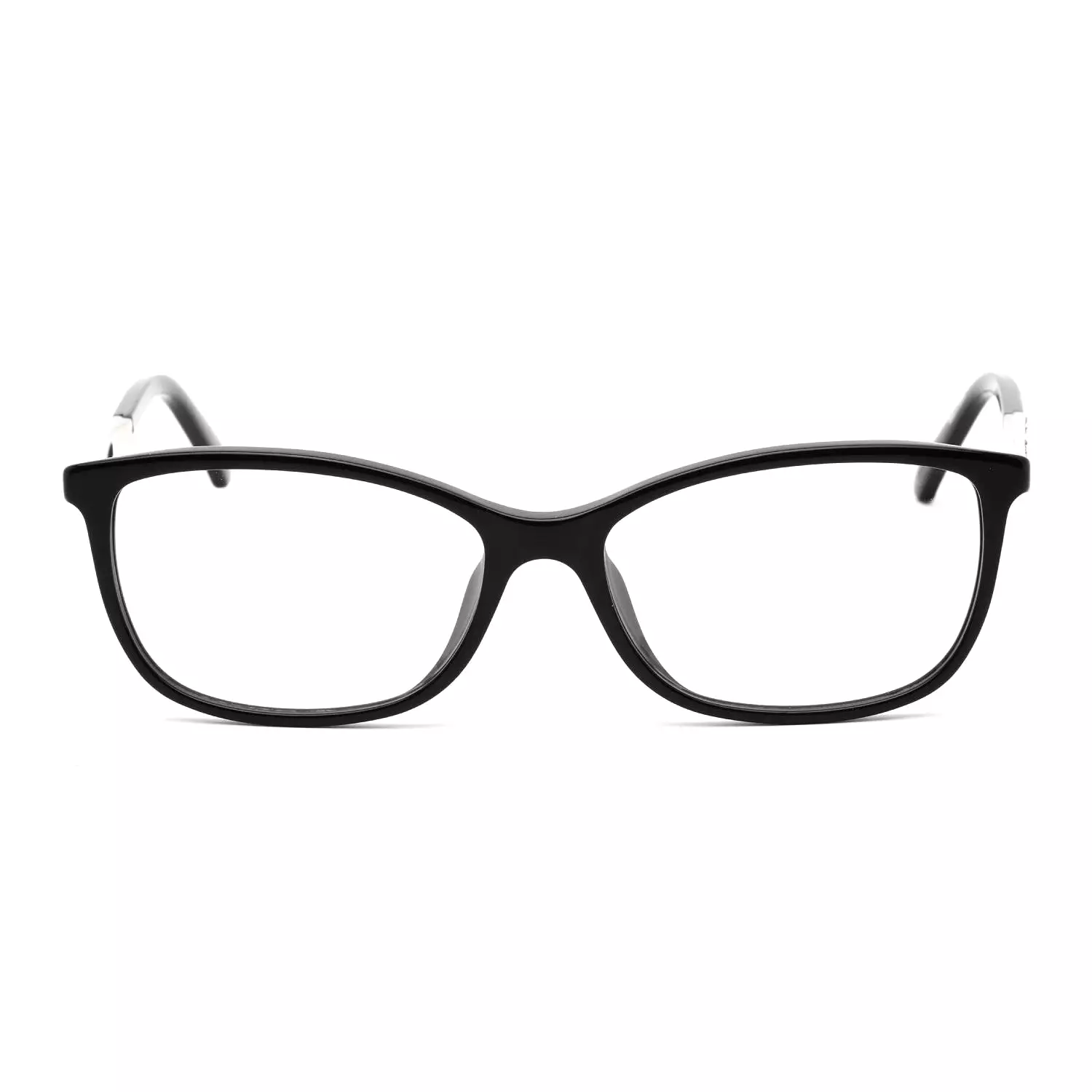 Swarovski SK5412 Eyeglasses Shiny Black / Clear Lens