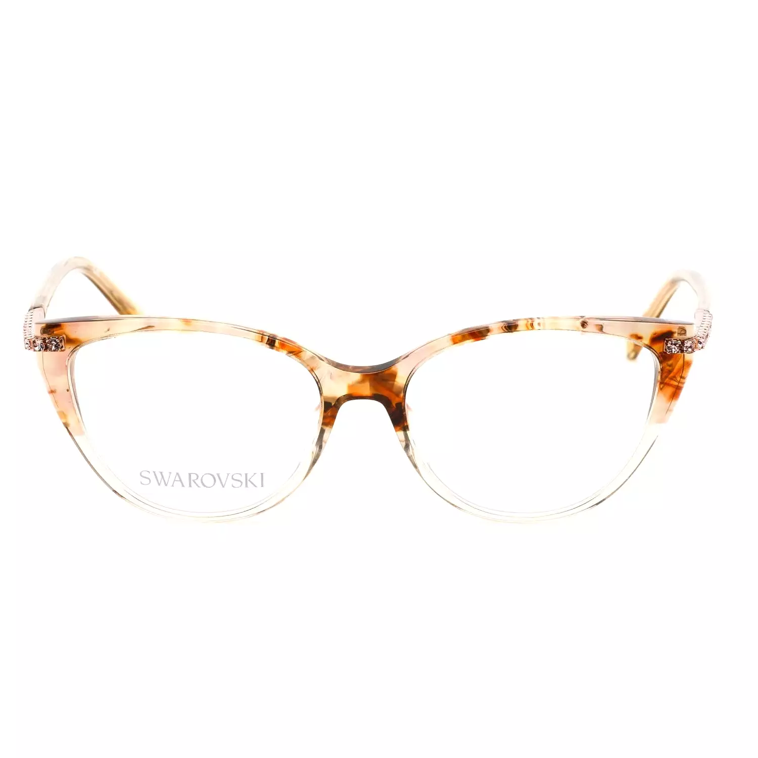 Swarovski SK5425 Eyeglasses Havana/other / Clear Lens