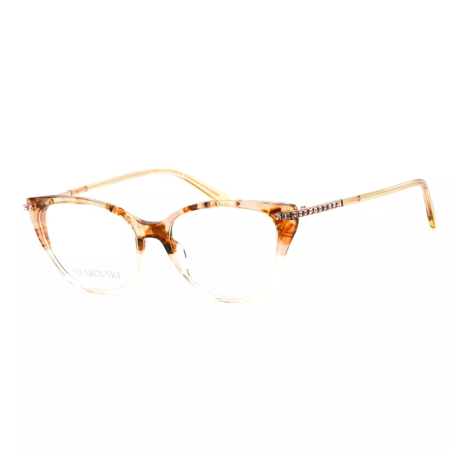 Swarovski SK5425 Eyeglasses Havana/other / Clear Lens