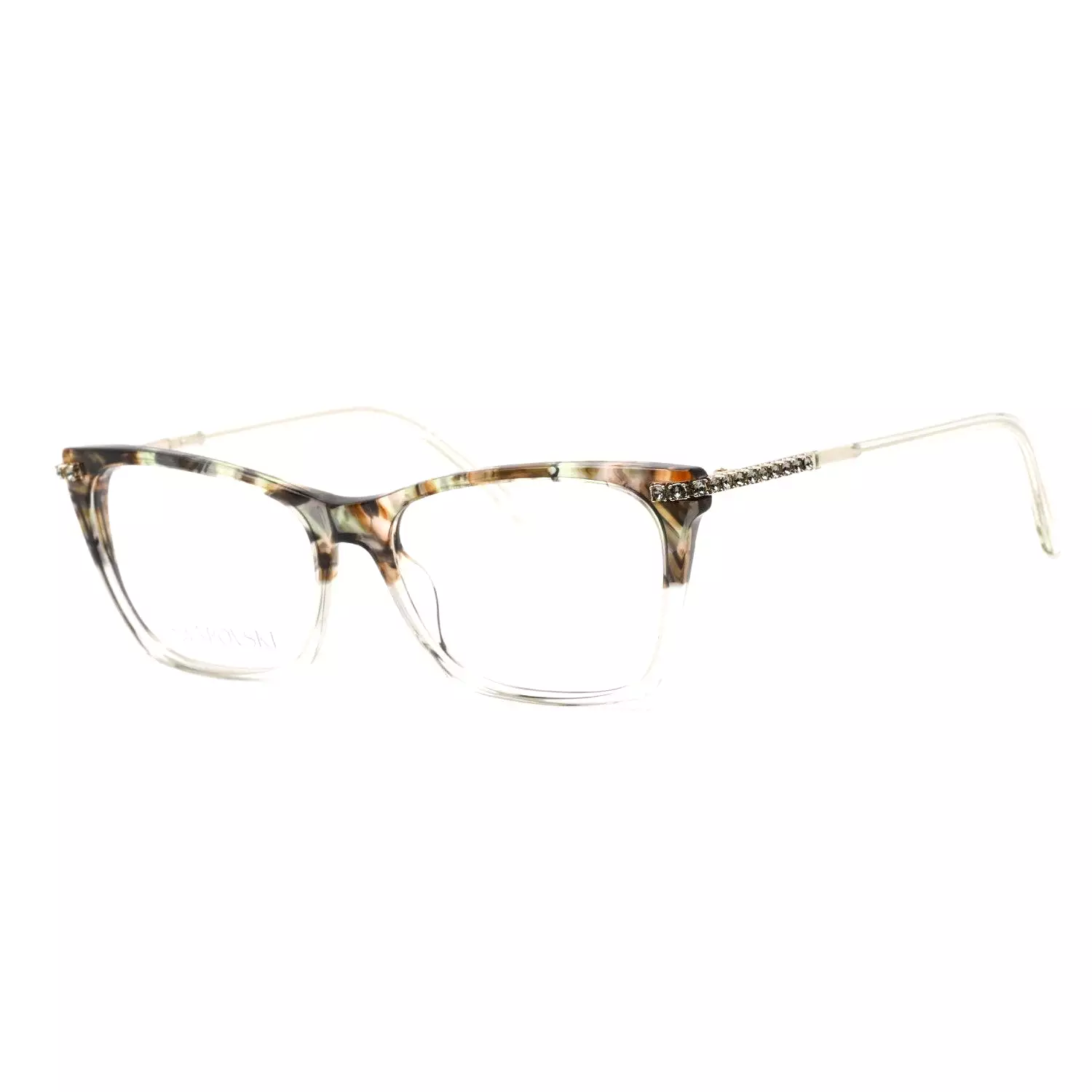 Swarovski SK5426 Eyeglasses havana/other/Clear demo lens