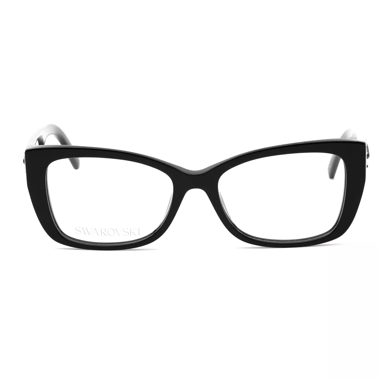 Swarovski SK5452 Eyeglasses Shiny Black / Clear Lens