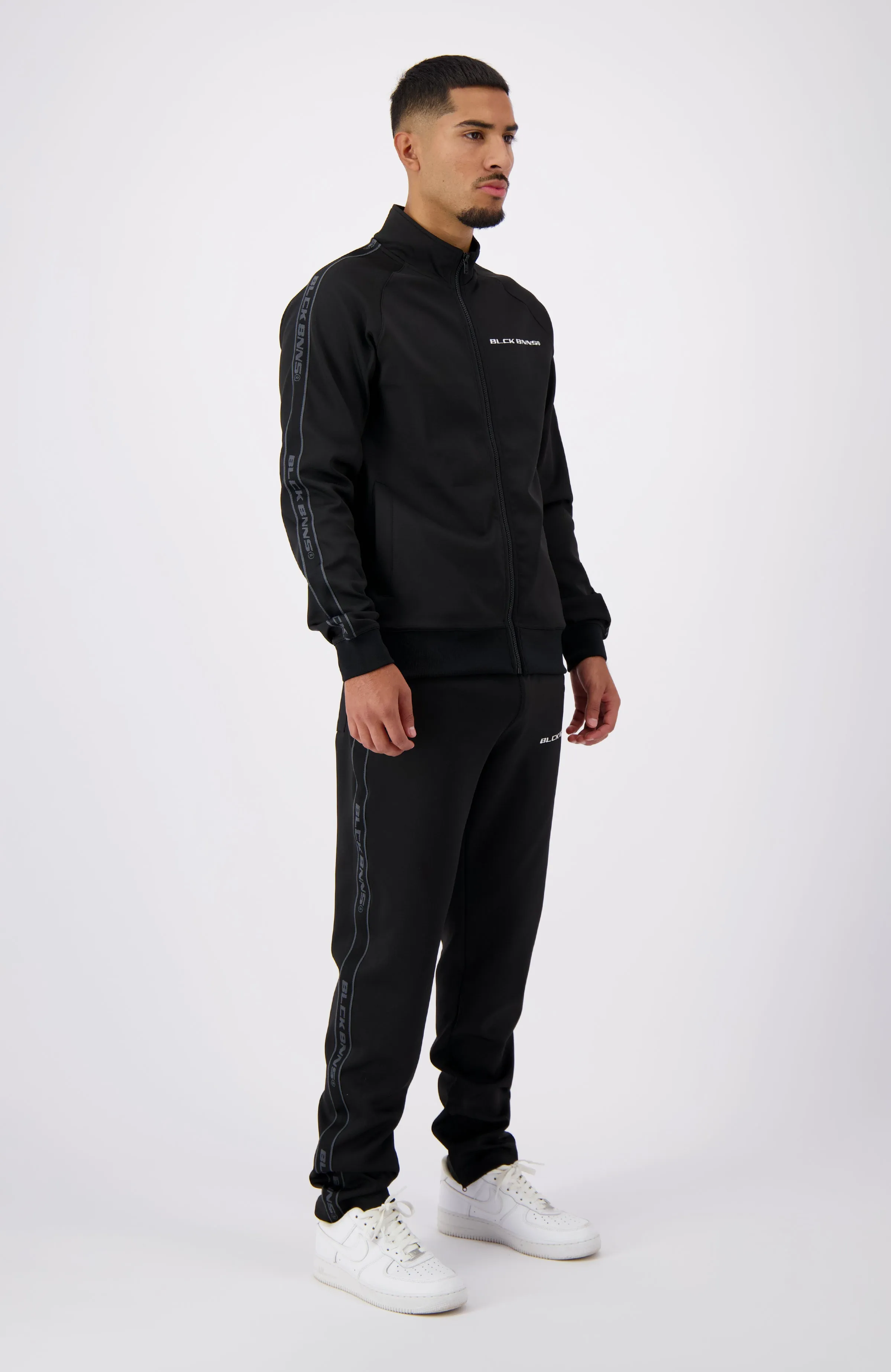 TAPED INITIAL TRACKSUIT | Black