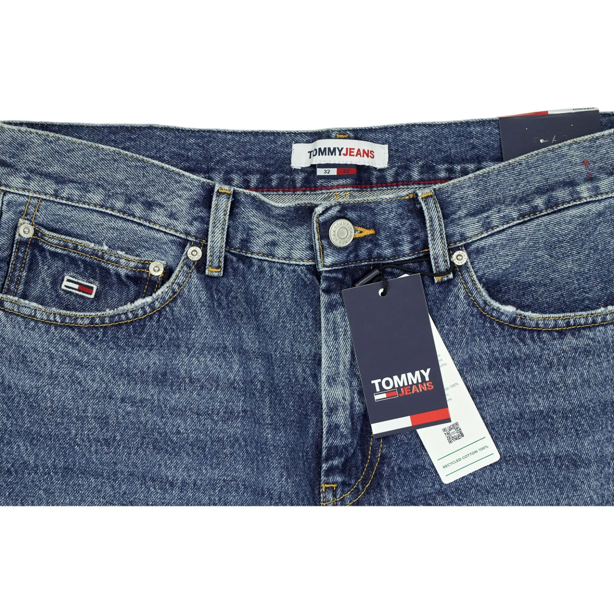 Tommy Hilfiger Blue Ethan Relaxed Straight Jeans