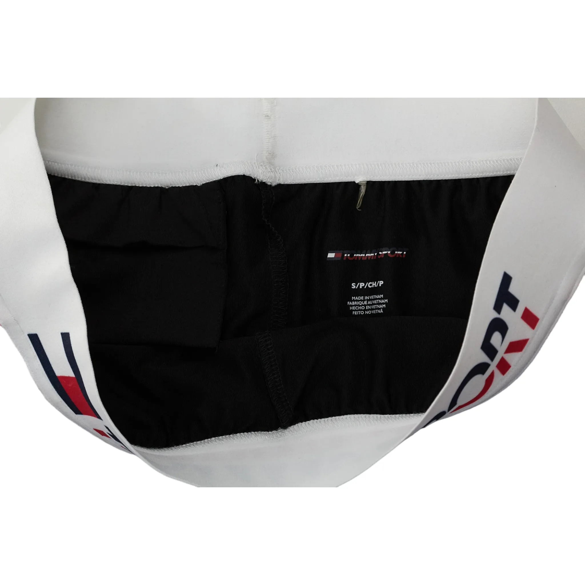 Tommy Sport Black/Blue Short Leggings