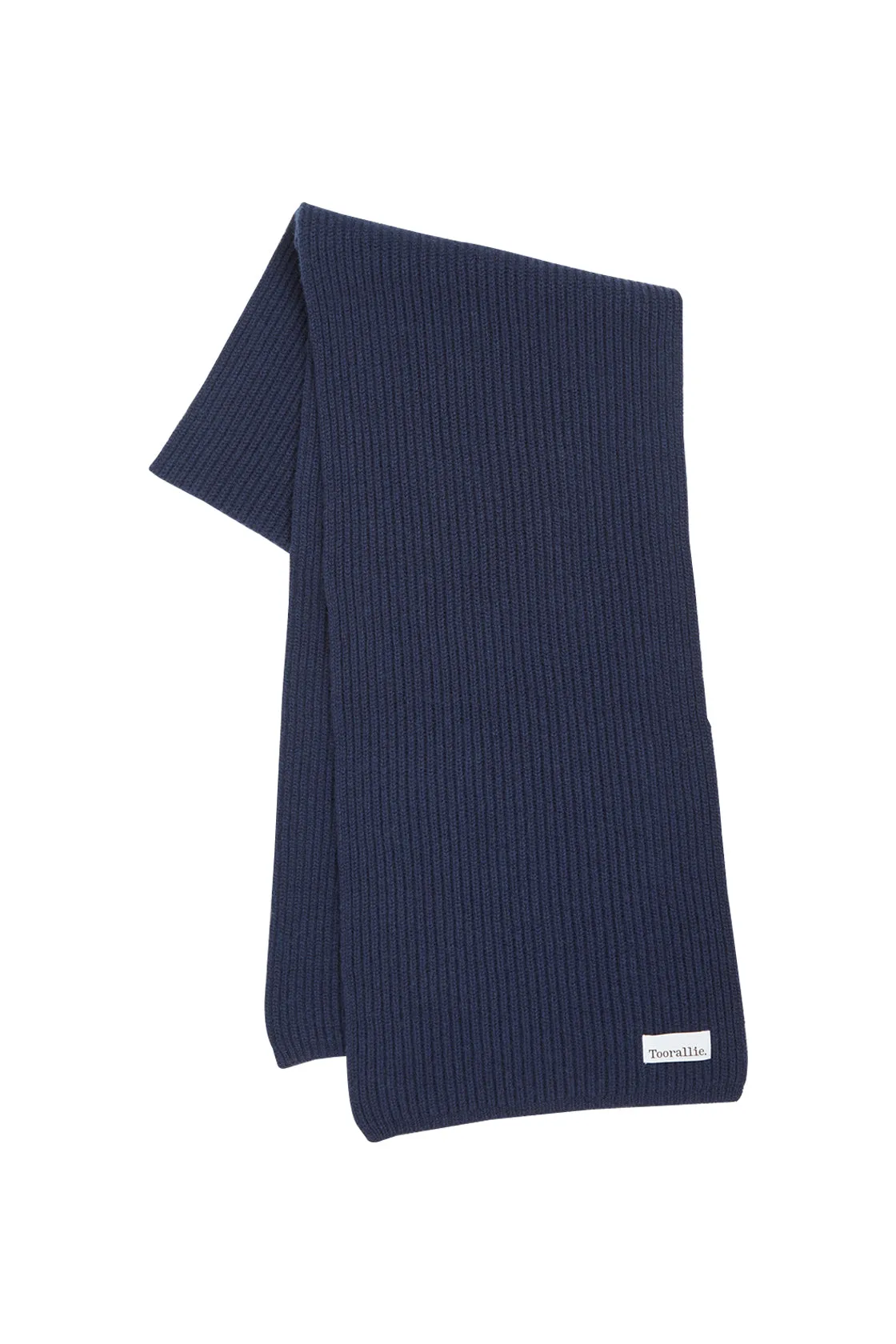 Toorallie Heavy Gauge Rib Scarf Navy