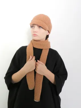 TUBE SCARF - BEIGE