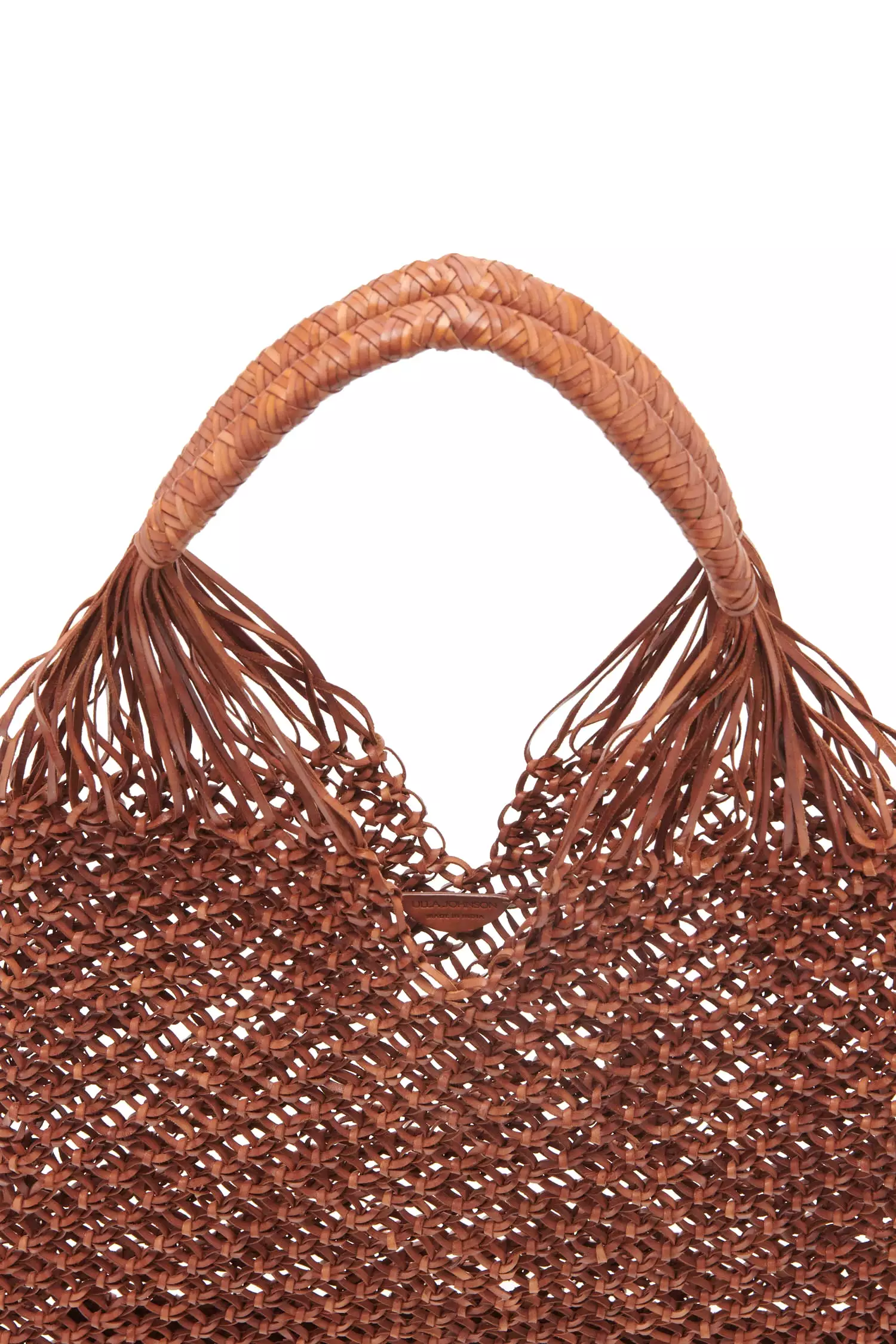 Tulia Large Knotted Hobo - Pecan Brown