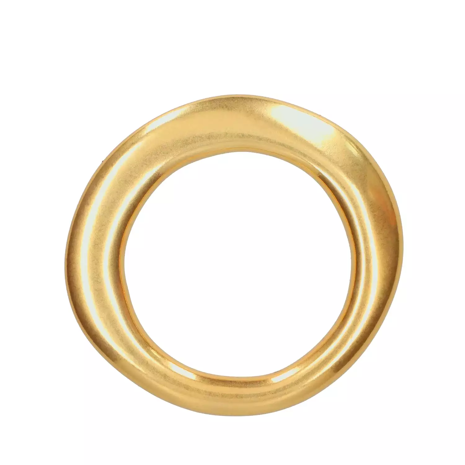 Vanessa Baroni Gold Vintage Flat Bangle