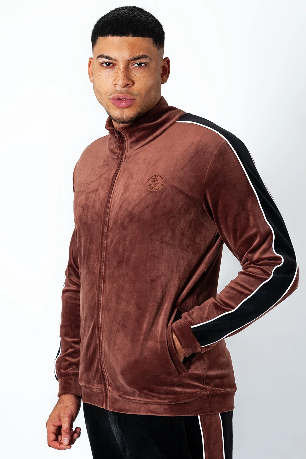 Velour Tracksuit Top