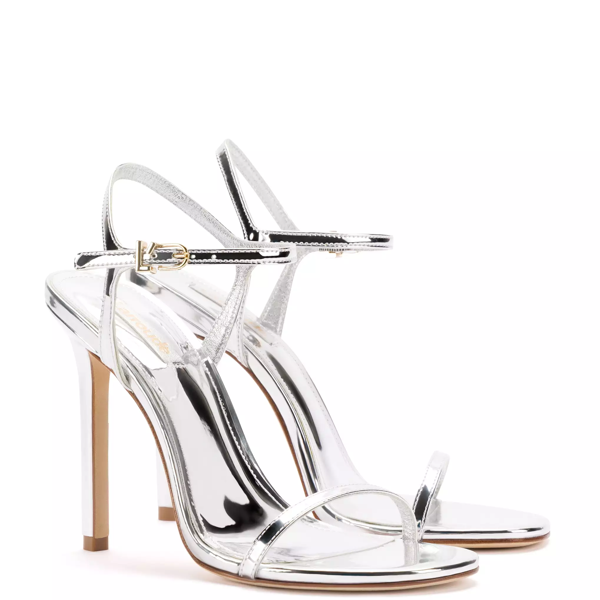 Venus Sandal In Silver Specchio