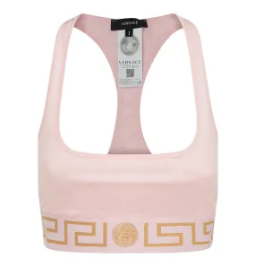 Versace Medusa Logo Band Sports Bra