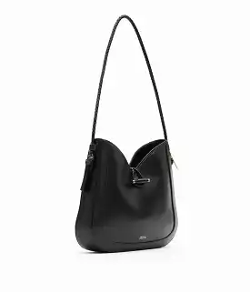 VIGO HOBO SHOULDER BAG- BLACK