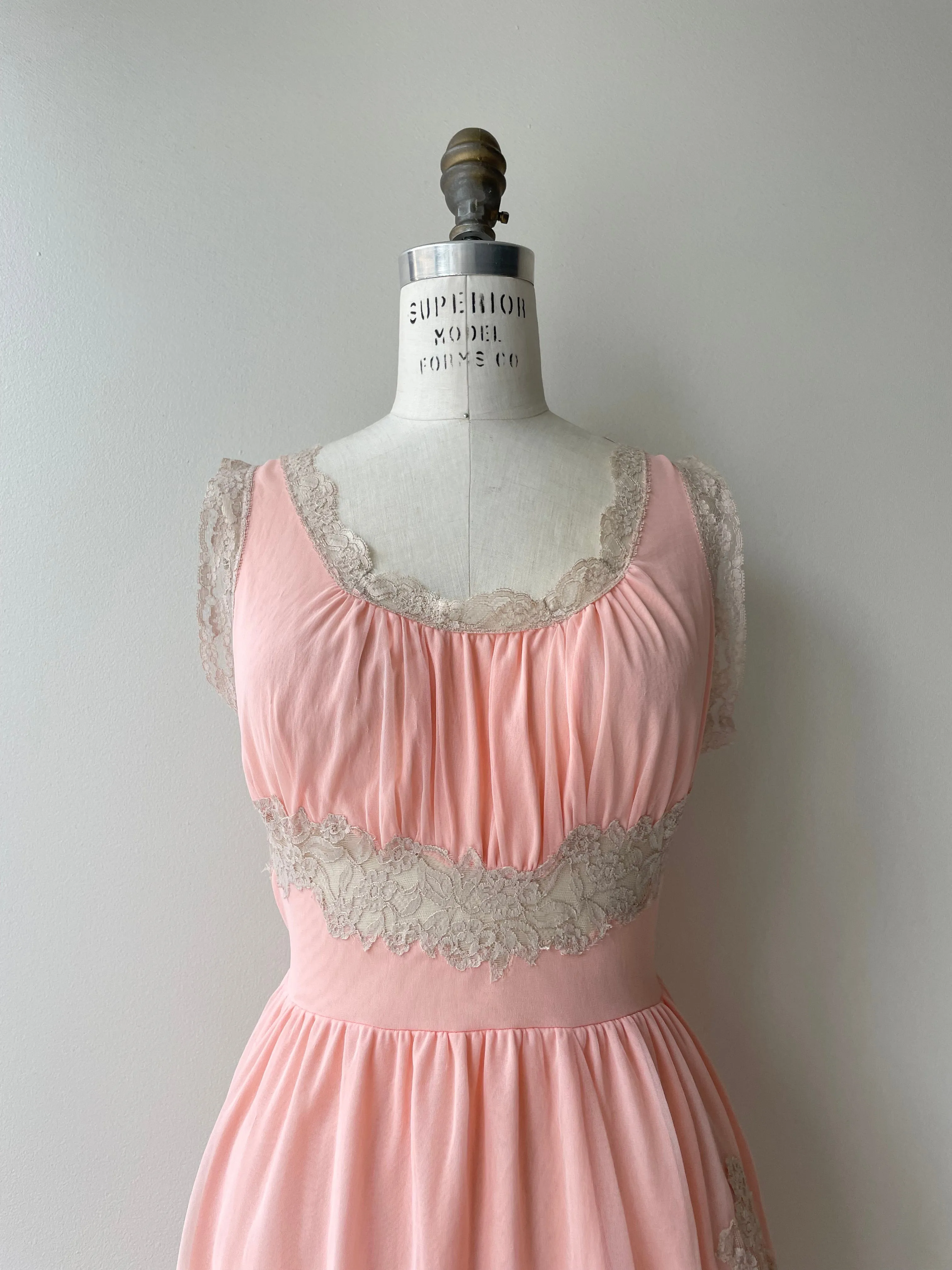 Vintage 1960s Lisle Nightgown