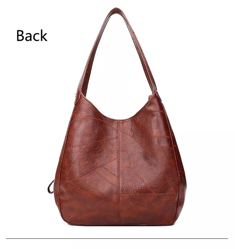 Vintage Leather Shoulder Bags For Women