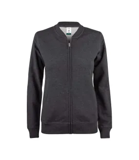 Womens/ladies premium jacket anthracite melange Clique