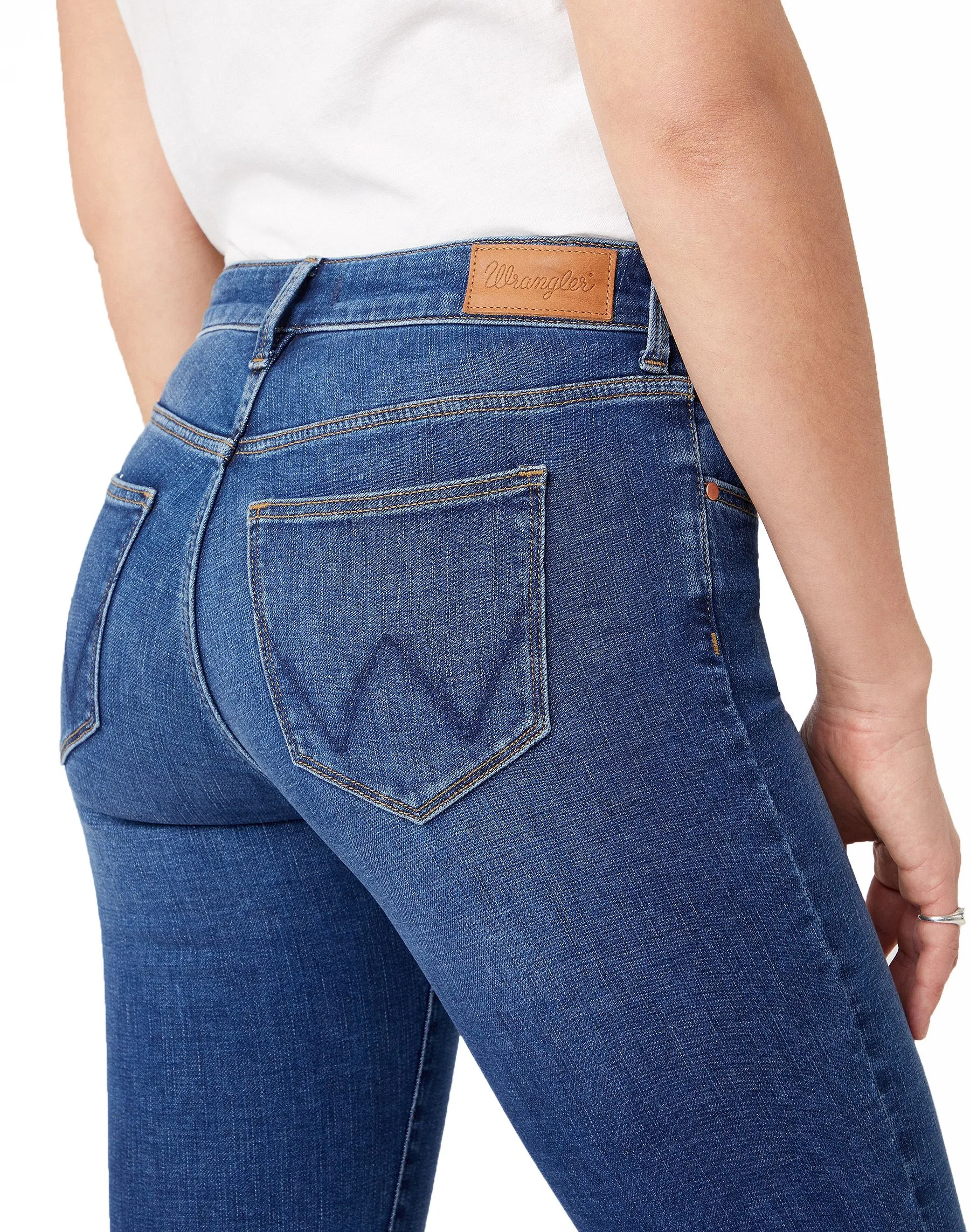 Wrangler Slim Stretch Jeans Light Sea